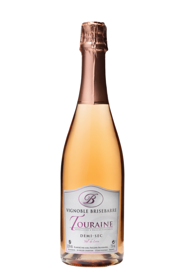 touraine rosé demi sec méthode traditionnelle